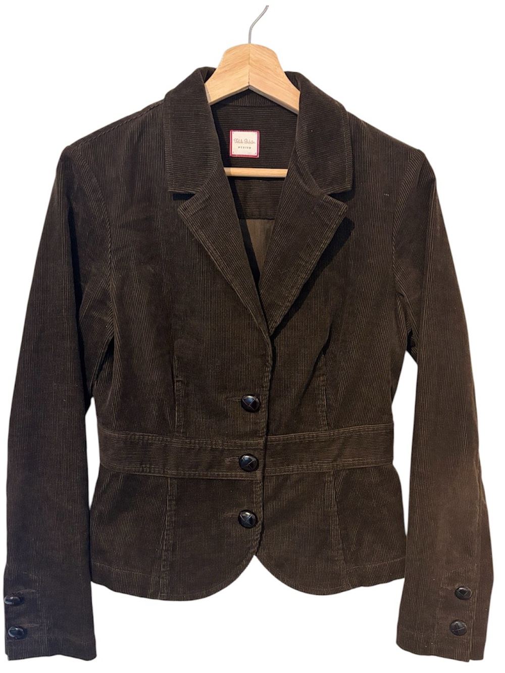 Vintage Talula‎ Babaton Brown Corduroy Blazer Jacket